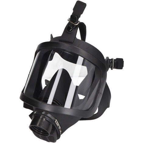 Masque respiratoire à gaz, anti-buée, résistant aux chocs, ajustable, connecteur RD40, respirateur de sécurité avec filtre, pour la protection du travail à l'extérieur (1/4)
