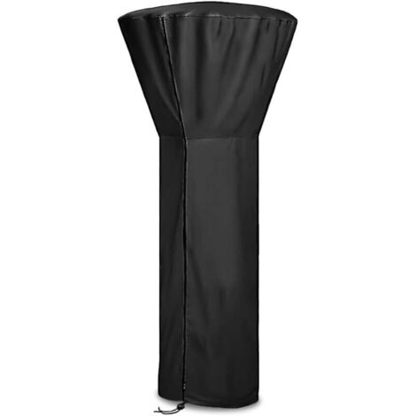 Housse de protection imperméable et résistante pour chauffage au gaz avec cordon de serrage à fermeture éclair, coupe-vent, indéchirable en tissu Oxford 226 x 85 x 48 cm (1/5)