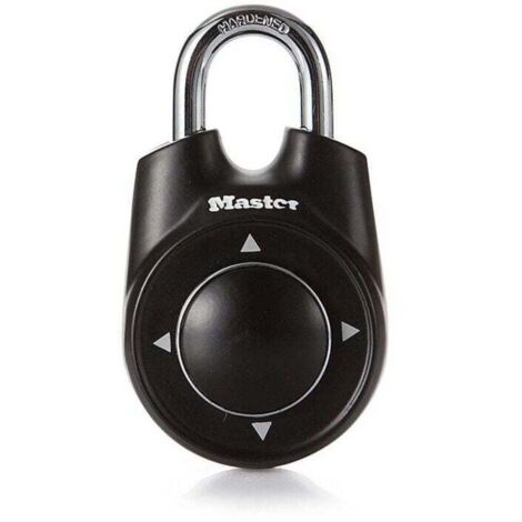 Enowelir Cadenas Intelligent à Combinaison Directionnelle Noir pour Bagages Boîte aux Lettres et Salle de Sport (1/4)