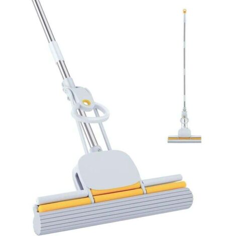 Balai éponge PVA pour nettoyage du sol, serpillère auto-essorante pour carrelage de cuisine et salle de bain (1/4)