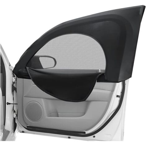 2 Pièces Pare-Soleil Voiture Bébé, pour La Protection de La Vie Privée Bloquer Les Rayons UV, Protection Solaire Enfants et Animaux Pare-Soleil Vitres pour Toutes Les Voitures (Fenêtre Avant) (1/4)