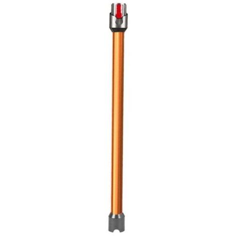 Enowelir Tube d'Extension en Aluminium pour Aspirateur Sans Fil Dyson V11 V15 V10 V7 V8, Accessoire Rallonge Baguette Extensible Orange (1/2)