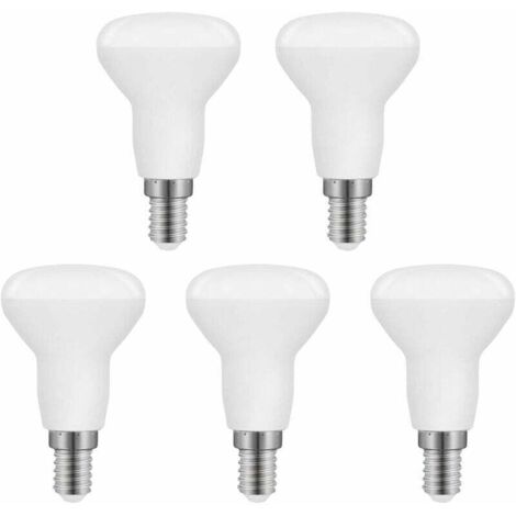 Ampoule LED R50 E14 5W, R50 LED E14 Réflecteur Équivalent Ampoule Incandescente E14 40W, Blanc Froid 6500K 550LM, Non Dimmable, Lot de 5 [Classe énergétique F] (1/4)