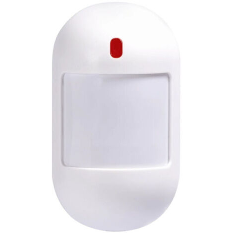 Détecteur infrarouge sans fil 433MHz Détecteur antivol Alarme Maison sans Fil sans Fil détection de mouvement infrarouge du corps humain, alarme infrarouge enfichable (1/4)