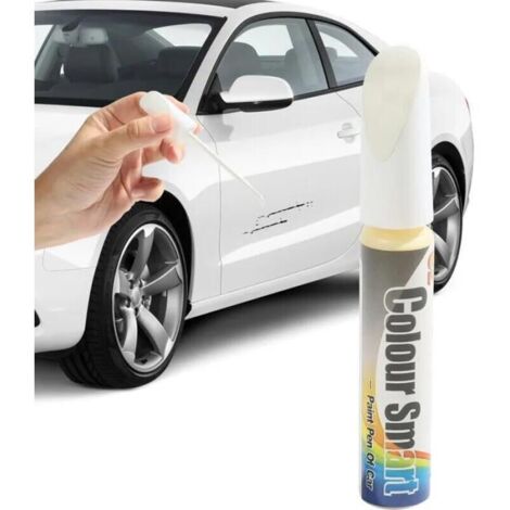 Rayures Réparation De Peinture,Stylo Retouche Peinture,Stylo Retouche Voiture,Stylo Réparation des Rayures Auto,(Blanc, 1PCS) (1/4)