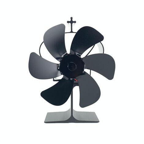 Ventilateur de cheminée, ventilateur thermique à bois, conception silencieuse, adapté à la circulation de la chaleur écologique à la maison (1/4)