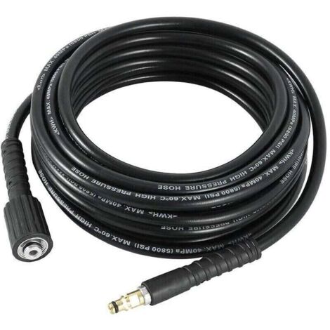 Enowelir Kärcher Série K Convient pour K2, K3, K4, K5 Tuyau haute pression de jardin Outil de nettoyage de voiture 8M (1/4)