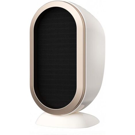 Chauffage Appoint 1200W Portable Céramique PTC Télécommande Thermostat Oscillation 50° 2 Modes Chambre Blanc (1/4)