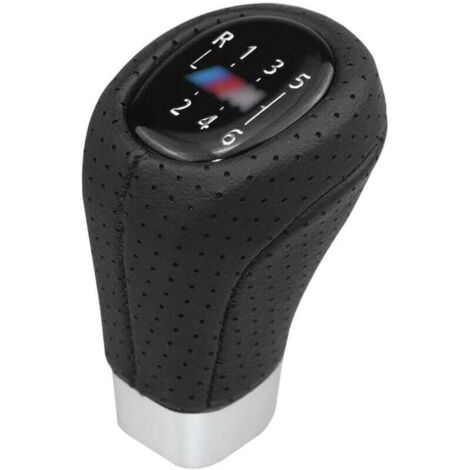 Enowelir 1pc Compatible BMW série (6 vitesses) 1 série 3 série, tête de vitesse de voiture, pommeau de levier de vitesse 6 vitesses pour pièces automobiles de manette de vitesse Handball (1/4)