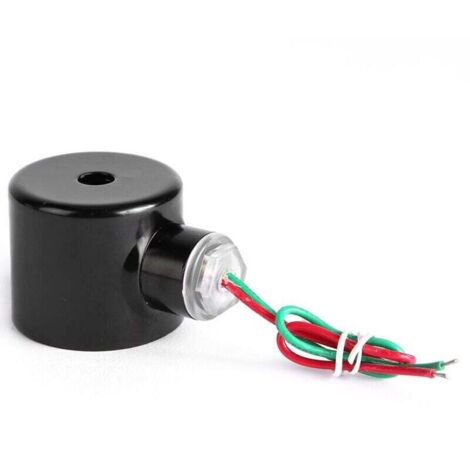 Enowelir Bobine d'Électrovanne, Fil Électromagnétique Industriel de Valve de Mouvement Direct de Série à AC de 2V de 220V pour l'eau(AC220V) (1/4)