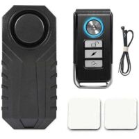 Alarme Vélo, Alarme Voiture sans Fil, Alarme pour Bicyclette, Moto, Voiture, Scooter, 113dB étanche sécurité Alarme avec Télécommande