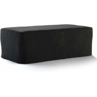 Housse De Protection Salon De Jardin, Bache Salon De Jardin, Salon De Jardin Exterieur Protection Table De Jardin Rectangulaire, Imperméable, Coupe-Vent, Anti-Uv, (Polyester,200x200x80cm)