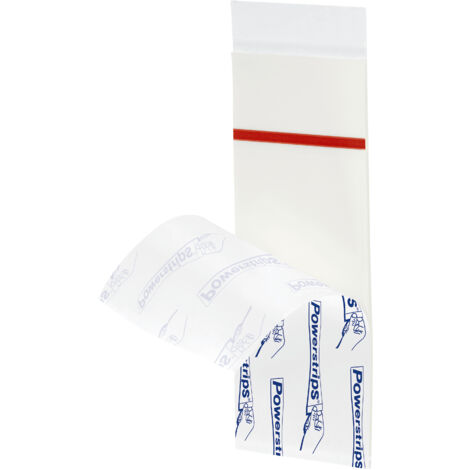 Tesa – Ruban adhésif double face 58000 – blanc – 30 languettes – fixation extra forte jusqu'à 2 kg – pour surfaces lisses - W818772 (1/5)