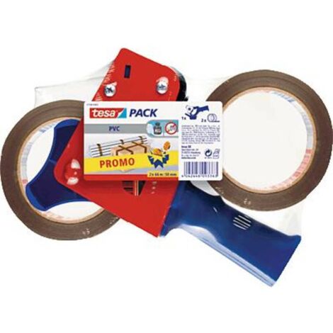Distributeur de ruban d'emballage tesa 57108-00-01 50 mm 66 m avec protection de la lame Y16610