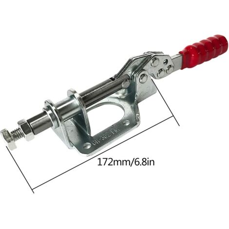 Pinces à Bascule - Lot de 2 - Outils à Main avec Action Push Pull, Dégagement Rapide, Levier Horizontal pour un Serrage Optimal (136kgf) (1/5)