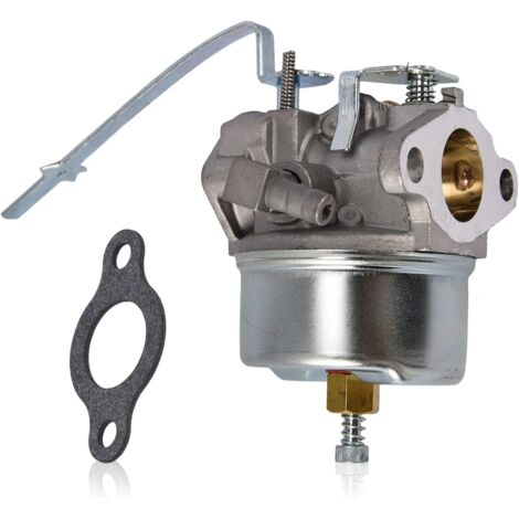 Carburateur de rechange avec joint d’étanchéité pour moteurs Tecumseh 631918 HS40 4HP et HS50 5HP, pièce idéale pour la réparation de tondeuses à gazon (1/5)