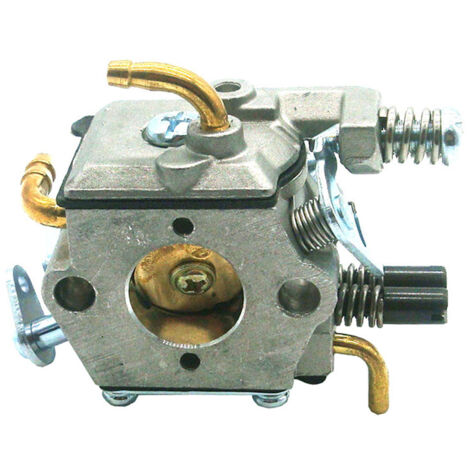Carburateur WT-856 avec double tube en cuivre adapté tronçonneuses 4500 5200 5800 45cc 52cc 58cc, accessoire moteur complet de remplacement (1/5)