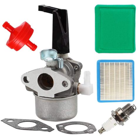 Kit carburateur 696065 avec joint, filtre à air YL-991, filtre carburant YL-999 et bougie d'allumage YL-721 pour motoculteurs références 697422 110412 110402 (1/5)