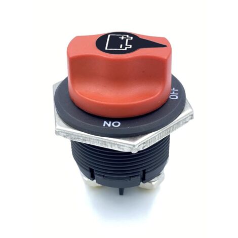 Interrupteur de Batterie 12V-48V 100A - Interrupteur Principal On-Off pour Voiture, Camion, Moto et Bateau - Idéal pour Installation Marine et Électrique 2 (1/5)