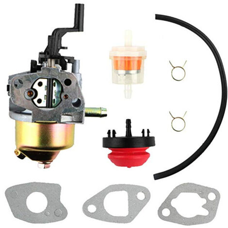 Ensemble de carburateur 951-10765 compatible MTD 751-10765, avec filtre à air, joint et accessoires. (1/5)
