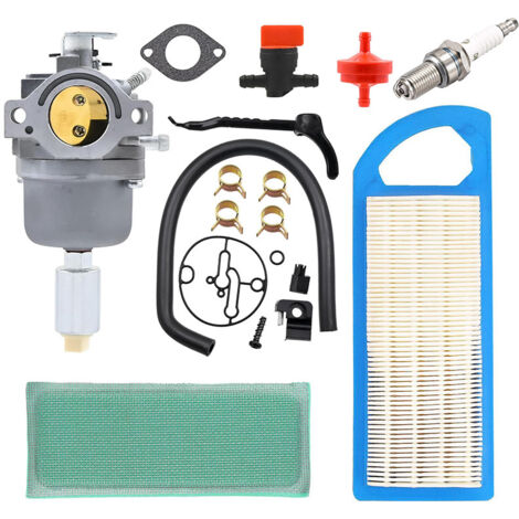 Carburateur références 799727, 698620, 794572, 791858, 792358, 793224 et 697190 compatible avec les moteurs de tondeuses à gazon domestiques et autoportées de marque Briggs & Stratton. (1/5)