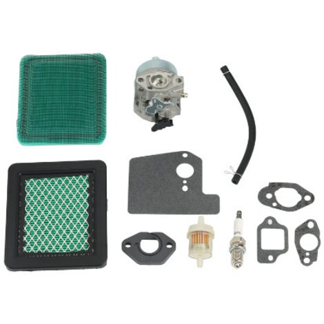 Carburateur compatible GC190 GCV190 GCV190A GV190LA HRB217 HRX217, adapté pour tondeuse et moteur jardin (1/2)