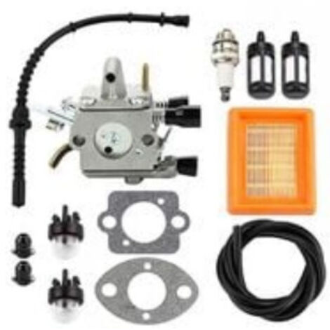 Kit carburateur compatible FR350 FR450 BT120 FS120 FS200 FS250 FS300, kit complet débroussailleuse (1/2)