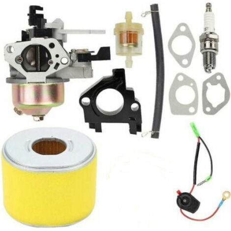 Kit carburateur compatible 188F GX340 GX390 11HP 13HP, kit de remplacement pour générateur et pompe (1/2)