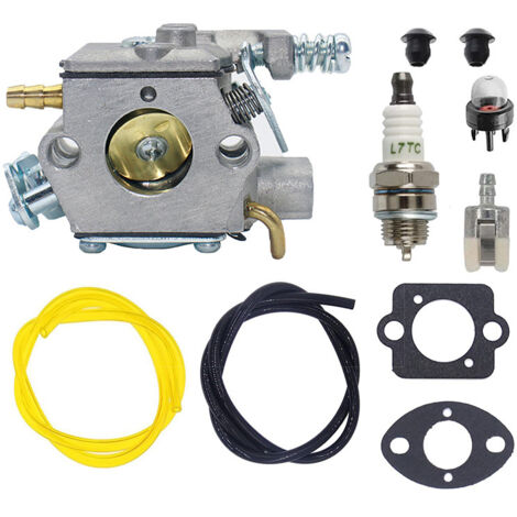 Carburateur Walbro WT-946 référence A021001700 adapté pour tronçonneuses Echo CS-310, accessoire de remplacement moteur pour outils de coupe du bois (1/5)