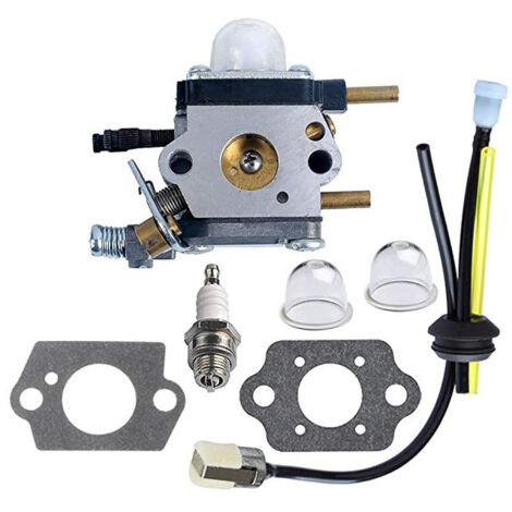 Ensemble carburateur Zama compatible RB-K54 et C1U-K54A, pièce standard de rechange pour tronçonneuse thermique et outils de coupe forestière. (1/5)