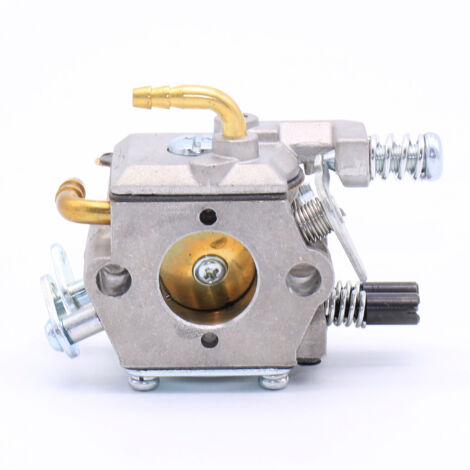 Carburateur WT-856 avec tuyau cuivre adapté pour tronçonneuses 4500, 5200, 5800 45cc, 52cc, 58cc, remplacement moteur coupe thermique (1/5)