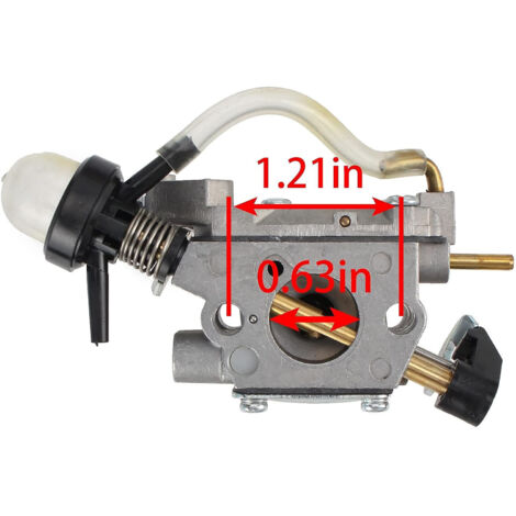 Carburateur Zama C1U-W49B adapté pour taille-haies FX26SCE, SST25CE, W25CBK, W25CF, accessoire de coupe végétale thermique jardin (1/5)
