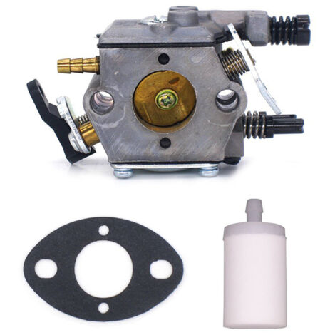 Carburateur compatible tronçonneuse Husqvarna 51 55 WT-170-1 référence 503281504, pièce détachée coupe-bois (1/5)