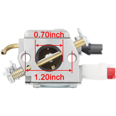 Carburateur de remplacement adapté pour tronçonneuses Husqvarna 340 340E 340EPA 345E 345EPA, outil de coupe bois professionnel (1/5)