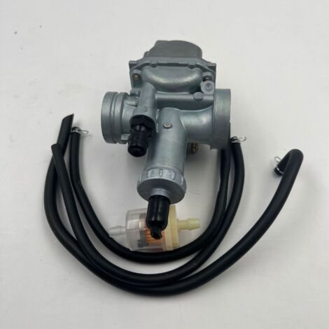 Carburateur performant adapté Kawasaki Bayou 220 KLF220 et BC175M avec starter, optimise le système d’alimentation et la fiabilité du moteur quad. (1/5)