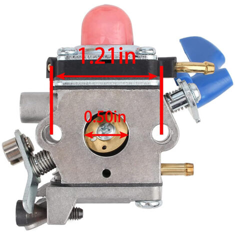 Carburateur 577587901 / 574672801 adapté pour taille-haies Poulan PP2822, pièce de remplacement moteur compacte d’entretien végétal (1/5)