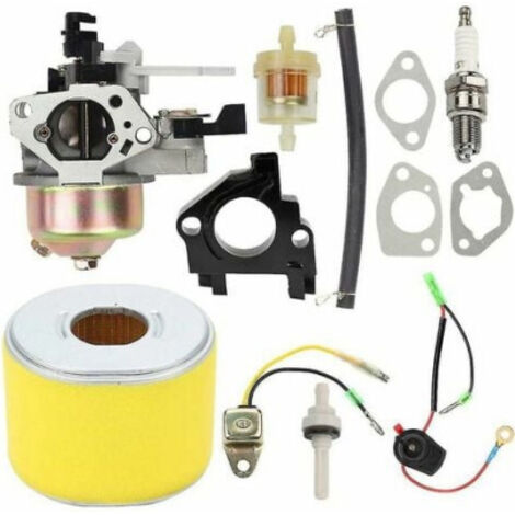 Carburateur compatible GX340 GX390 11HP 13HP référence 16100-ZF6-V01, adapté générateur et pompe à eau (1/2)