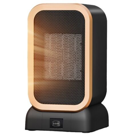 Mini Radiateur Soufflant, Chauffage d'appoint 1000W PTC Radiateurs Soufflants à Économie D'énergie,2 Modes de Chauffage Petit Chauffage D'appoint, 2s de Chaleur Rapide pour Bureau,Salon,noir (1/5)