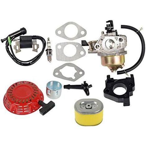 16100-ZE2-W71 Kit carburateur avec filtre à air Bobine d'allumage pour moteur Honda Gx240 Gx270 8HP 9HP (1/4)