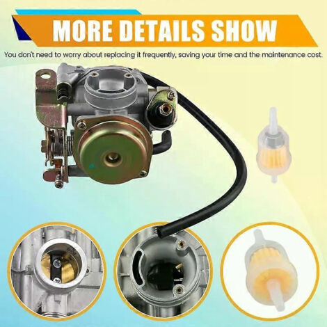 Carburateur avec filtre à carburant pour E-TON Rover & Viper 70Cc 90Cc ...
