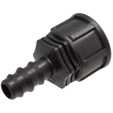 Adaptador rosca hembra ¾ - 1 pulg a tubo de goteo ø16 -12 mm (1/5)