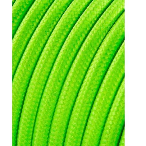 Carrete cable cordón tubular h03vv-f 2 x 0,75 mm² fluor amarillo, 5 m (1/3)