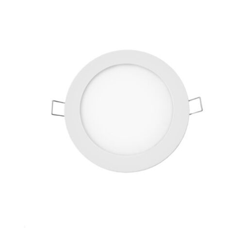 Mini downlight led empotrable redondo 6 w 6400 k luz fría. color blanco ø11,7 cm (1/2)