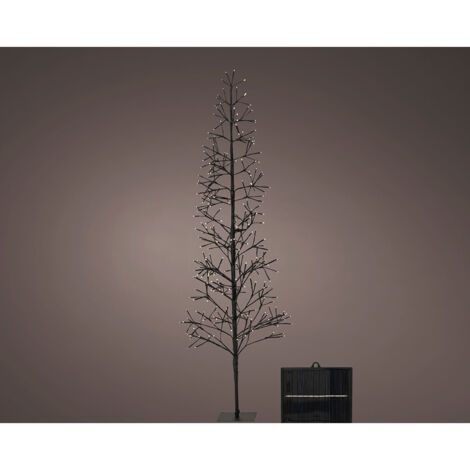 Árbol de Navidad Lumineo Negro MicroLED (1/2)