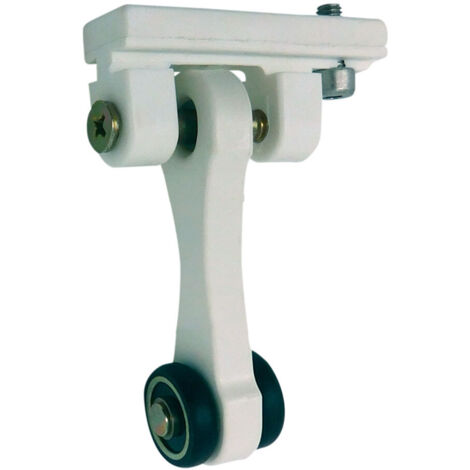 Polea para pérgola Micel TLD21 Nailon 65 x 18,5 x 90 mm Corredera Blanco (1/4)