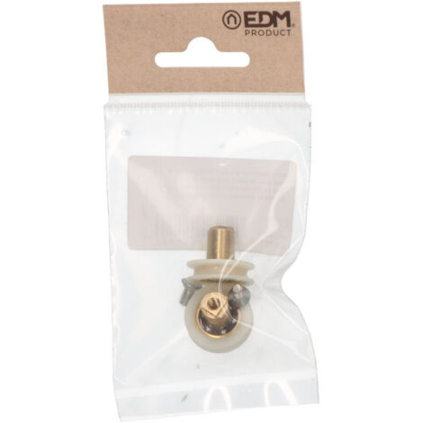Blister con 2 rodamientos para mampara tubo rd2 ø22x6mm blister 91797 edm
