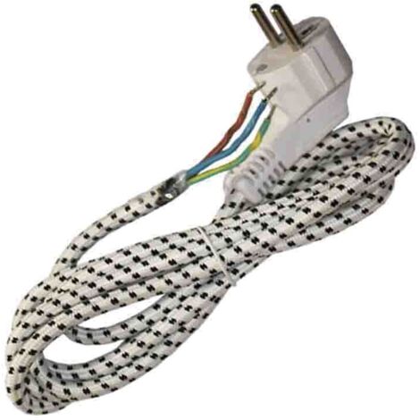 Recambio cable de plancha 3x ø0,75mm 1,8m edm (1/3)