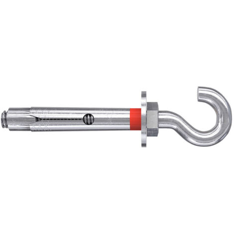 BOLSA 4 TACOS METALICOS FSL 10 ACABADO GANCHO M8x60mm 98458 FISCHER