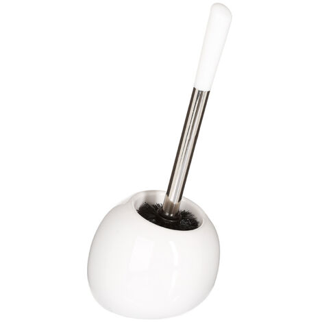 Escobillero wc modelo sun color blanco