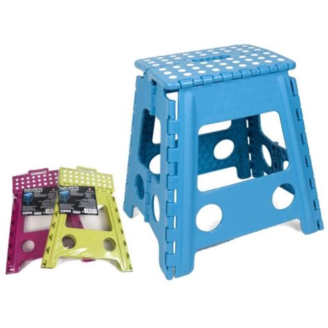 Taburete plegable max 80kg 23x19x19cm (1/4)